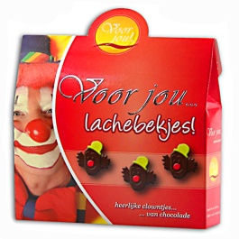 For you chocolate "Clown" 100gr
