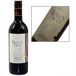 French red wine: Belles du Sud