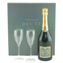 Champagne cadeau Deutz Brut Classic 75cl