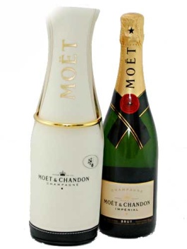 Brut champagne in Iso Suits