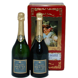 Deutz Brut Classic cadeau blik