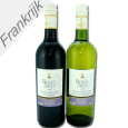 Ordering wine  - Belles du Sud wine duo red and white