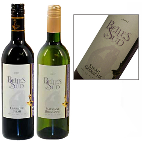 Belles Du Sud Wijn Duo Rood En Wit huismerk kopen in de aanbieding